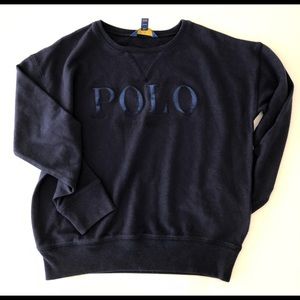 Girls Polo Sweatshirt